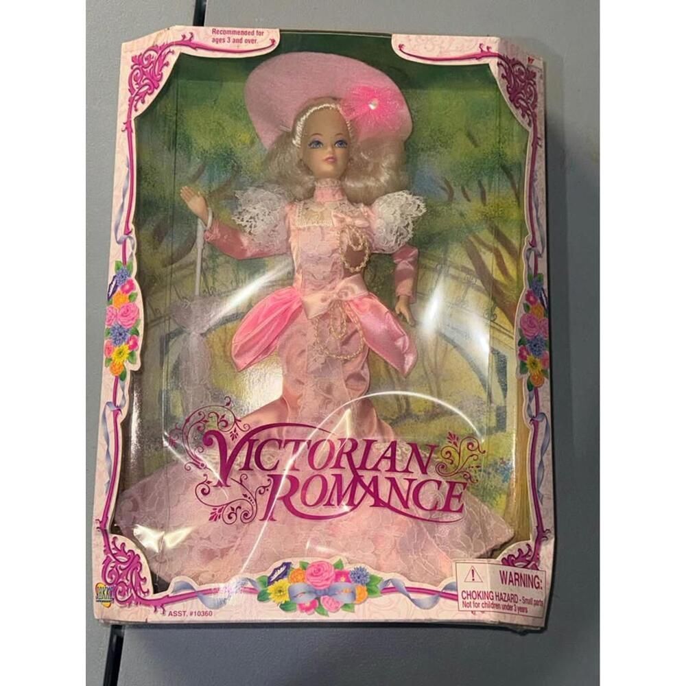 Victorian Romance Doll – Pink‎ Lace Gown – NRFB – 11½” Fashion Doll